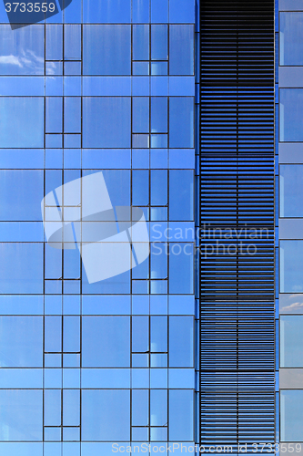 Image of Blue Glass Building
