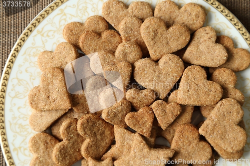 Image of Biscuits with almonds.