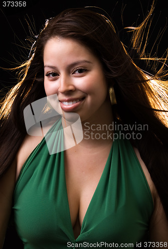 Image of Windy hair