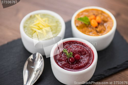 Image of Refreshing lemon cranberry seabuckthorn sorbet