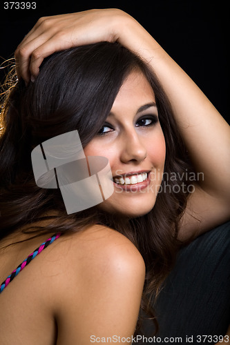 Image of Pretty brunette