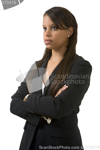 Image of Serious business woman