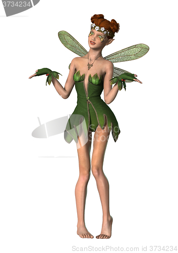 Image of Spring Fairy on White