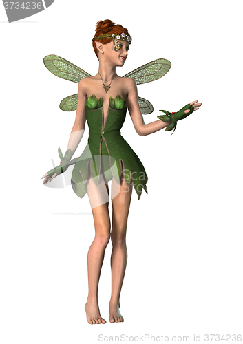 Image of Spring Fairy on White