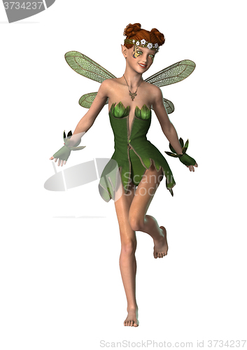 Image of Spring Fairy on White