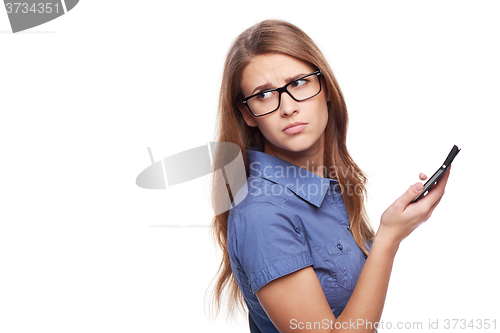 Image of Business woman in glasses