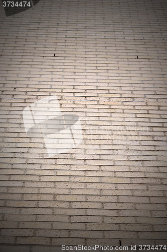 Image of brick in london   the    abstract    texture of a ancien wall an