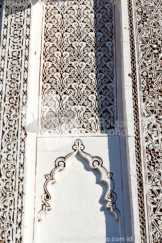 Image of   in morocco tile and colorated abstract