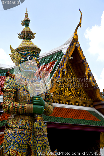 Image of  thailand asia   in  bangkok rain sword