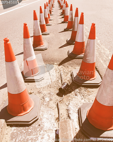 Image of  Traffic cone vintage