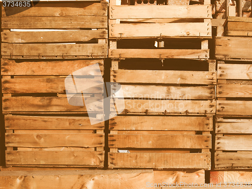 Image of  Wooden box vintage