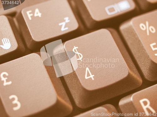 Image of  Computer keyboard vintage