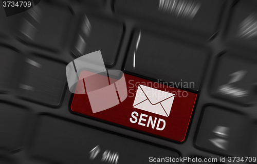 Image of Email send button