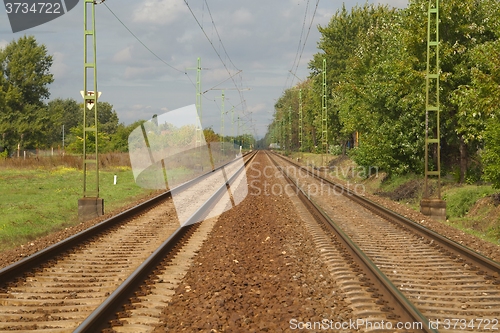 Image of Railroad Track Pair