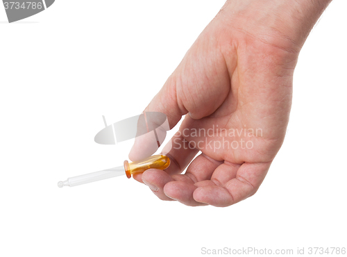Image of Chemistry apparatus - Glass pipet