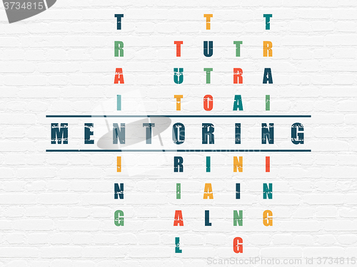 Image of Studying concept: Mentoring in Crossword Puzzle