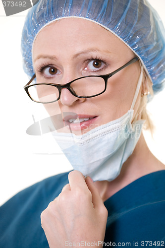 Image of Woman surgeon