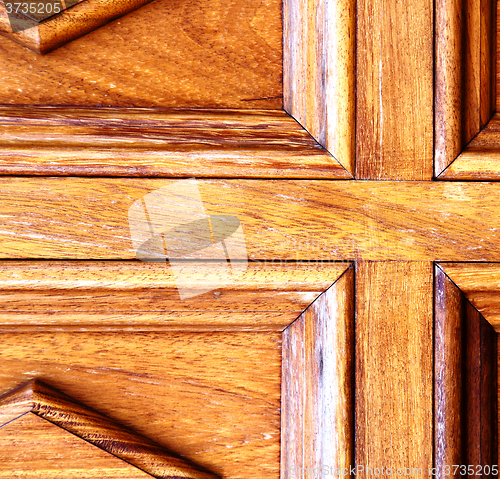 Image of  abstract door lanzarote  in the light 