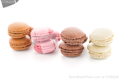 Image of Colorful French Macarons