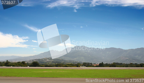 Image of Airport in mountains