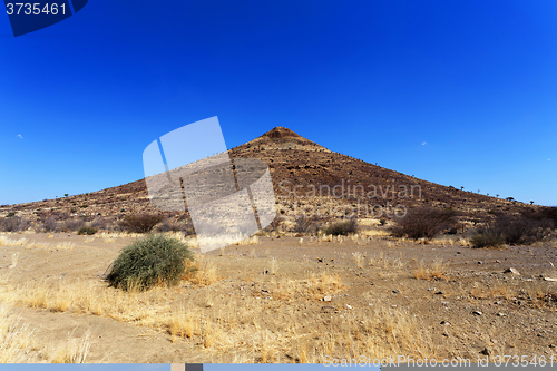 Image of fantastic Namibia desert landscape