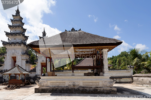 Image of Hindu temple at Pura Sahab, Nusa Penida, Bali, Indonesia