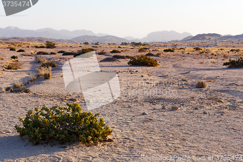 Image of fantastic Namibia desert landscape