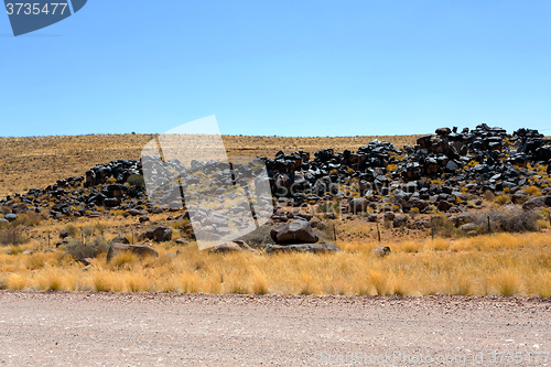 Image of fantastic Namibia desert landscape