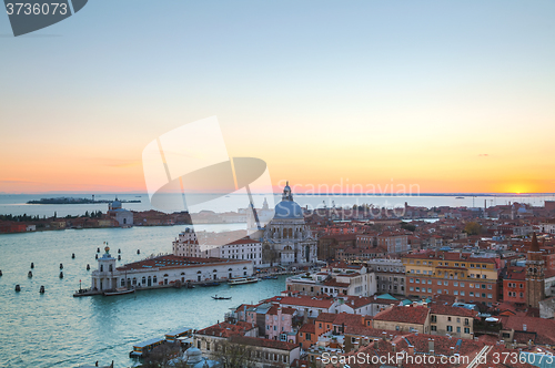 Image of Aerial view of Venice, Italy
