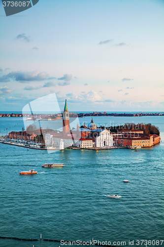 Image of Aerial view of Venice, Italy