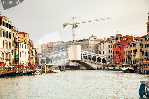 Image of Overview of Grand Canal in Venice, Italy