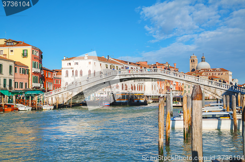 Image of Overview of Grand Canal in Venice, Italy