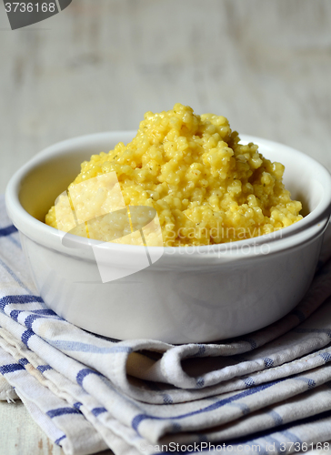 Image of Freshly cooked millet