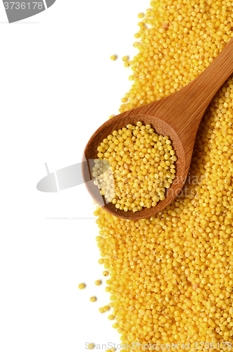 Image of raw yellow millet