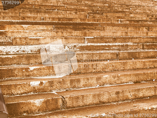 Image of  Stairway steps vintage