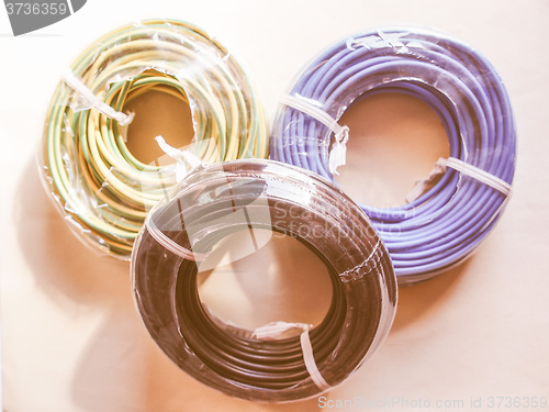 Image of  Electrical wires vintage