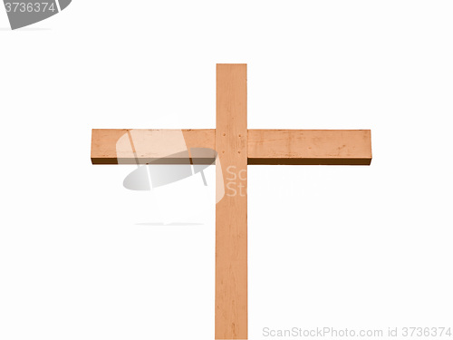 Image of  Cross isolated vintage