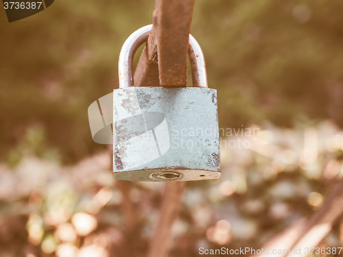 Image of  Love lock vintage