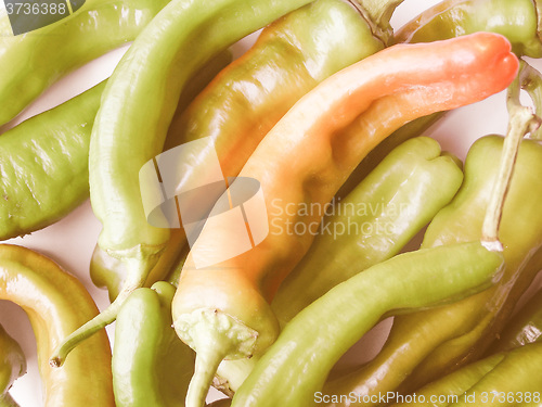 Image of Retro looking Peppers picture