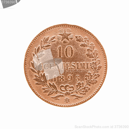 Image of  Coin isolated vintage
