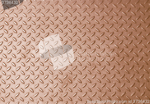 Image of Retro looking Diamond steel