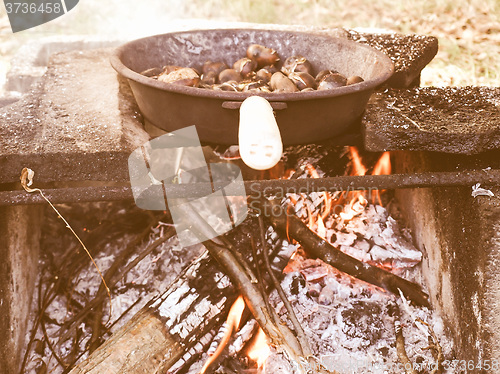 Image of Retro looking Barbecue picture