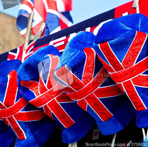 Image of in london old blue  hat    and  the  fashion  shop