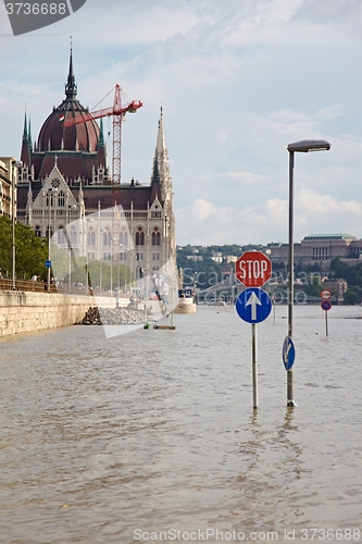 Image of Flooded street