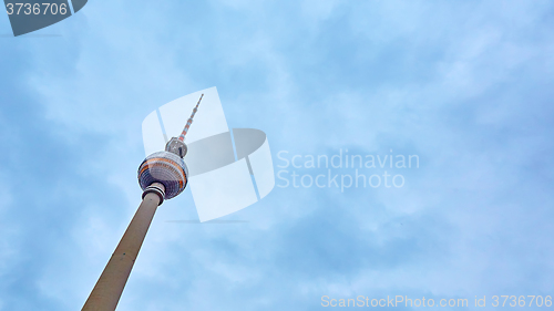 Image of Berlin TV Tower. 
