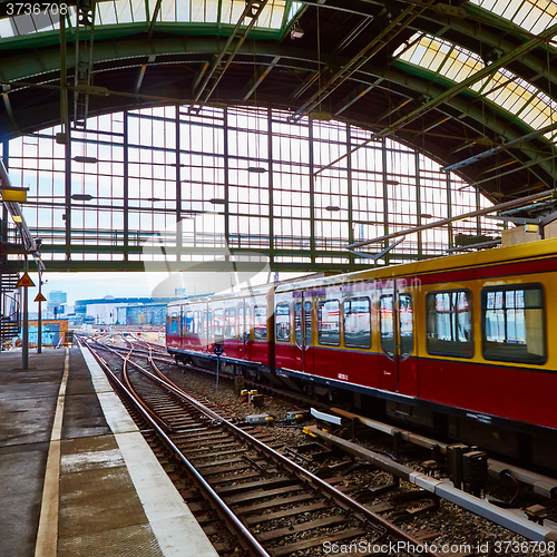 Image of Berlin East railway station