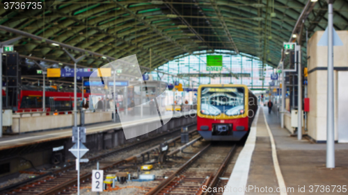Image of Berlin East railway station