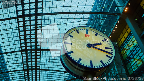 Image of The main railway station in Berlin