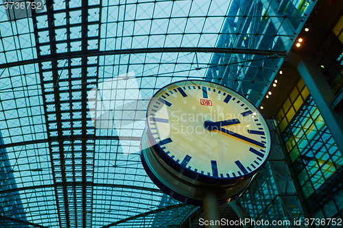 Image of The main railway station in Berlin