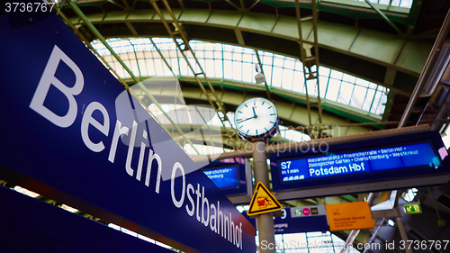 Image of Berlin East railway station